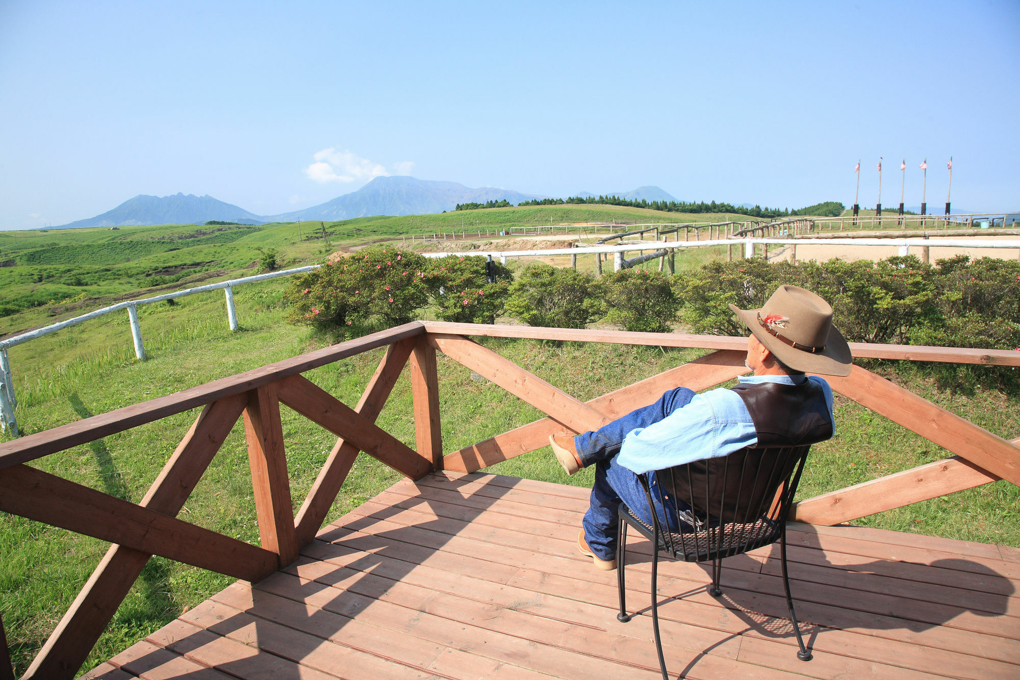 Affittacamere El Patio Ranch Aso Esterno foto